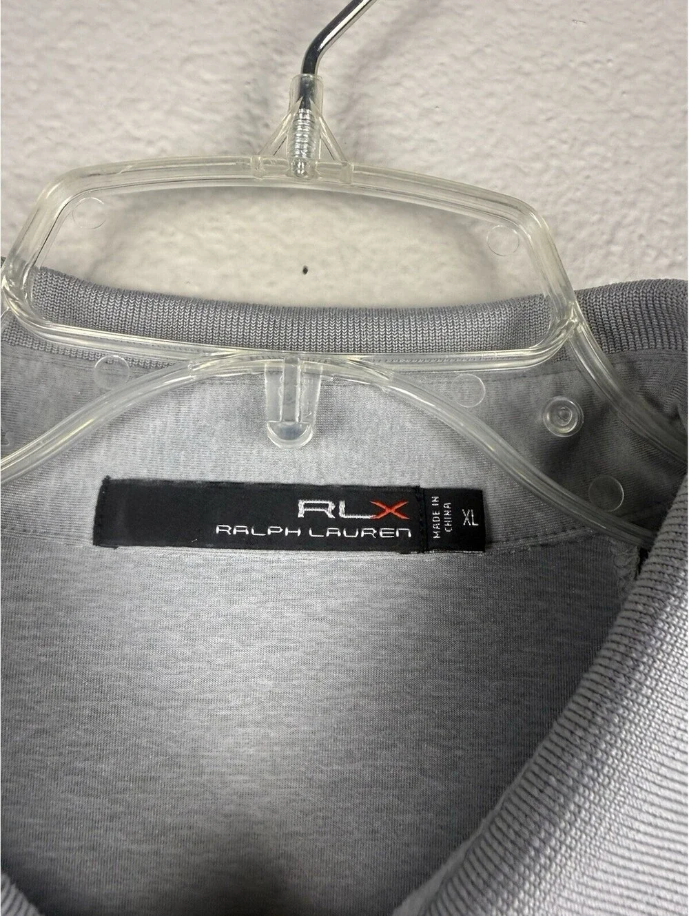 RLX Ralph Lauren Polo XL Gray Performance Golf Shirt The Phoenician Resort